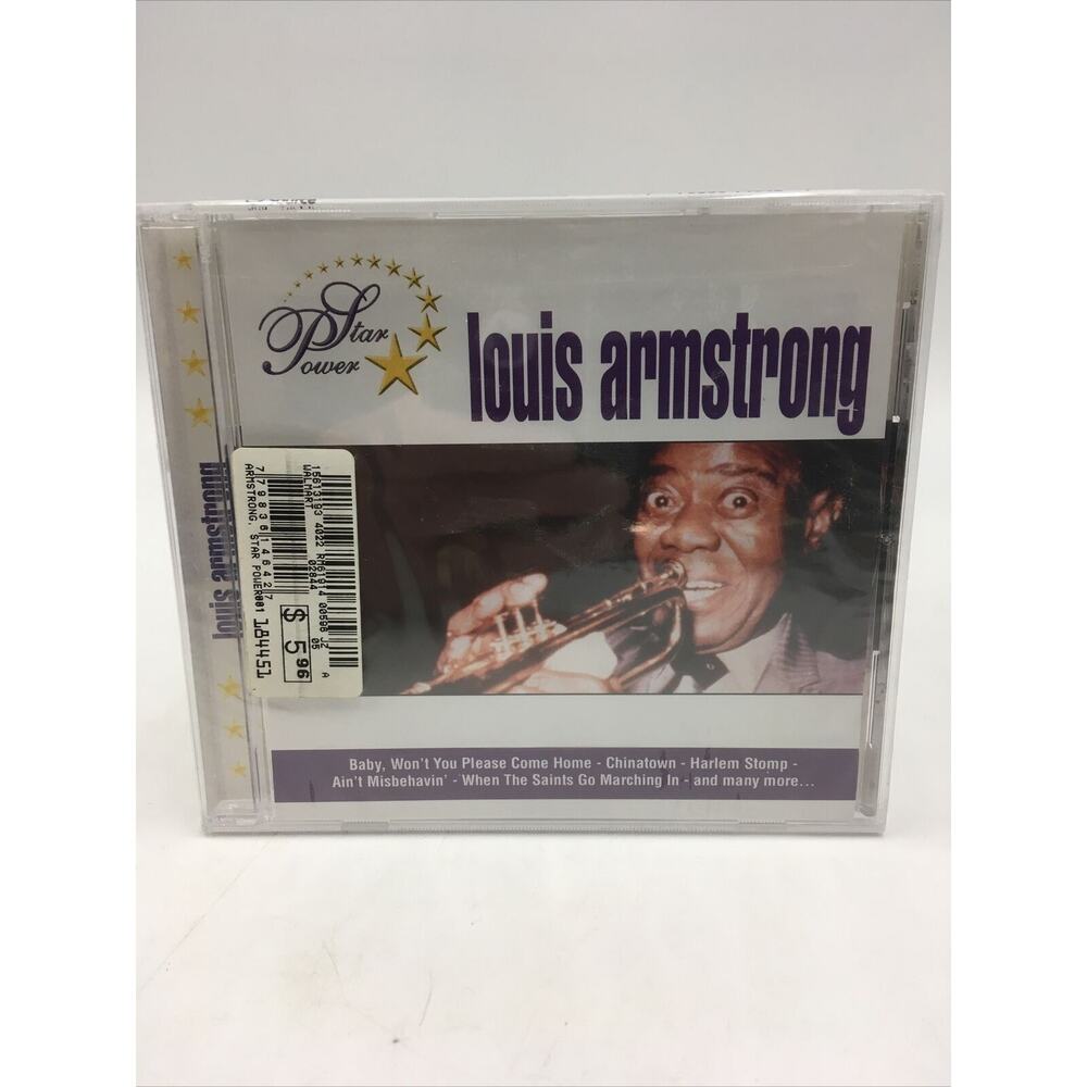 Star Power: Louis Armstrong - Music CD Brand New & Sealed, Free Shipping
